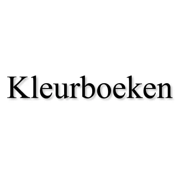 kleurboeken opruimstickers