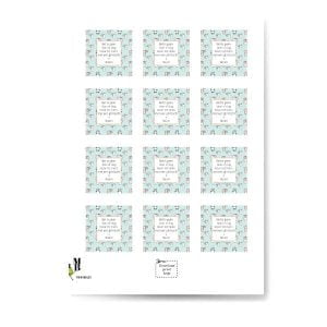 Doei diertjes naam printable