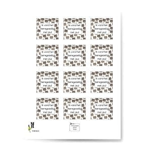 Beregezellig met jou label