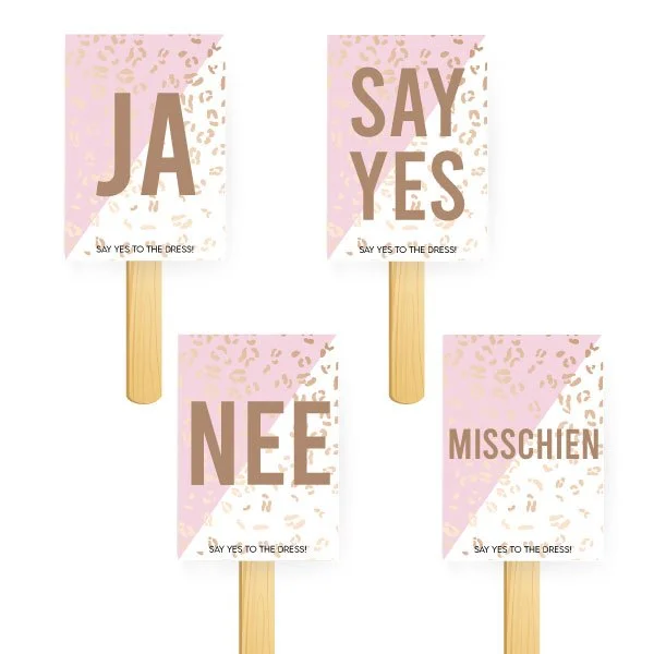 Say yes NL leopard kaarten