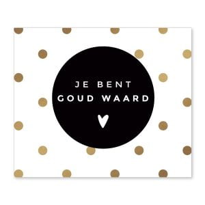 Goud waard dot cover