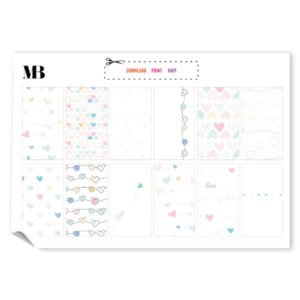 Heart time broodtrommel briefjes