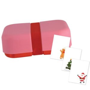 Alternative view of Kerst broodtrommel briefjes