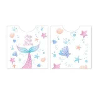 Hiep hoera zeemeermin print