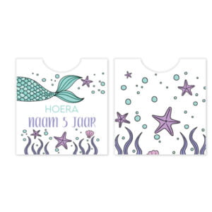 Hoera zeemeermin knijpfruit wikkel