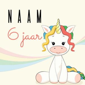 Unicorn naam label