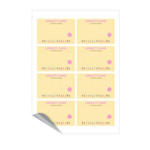 Ice loyalty card printable