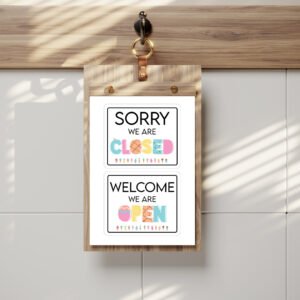 Ice open closed bord