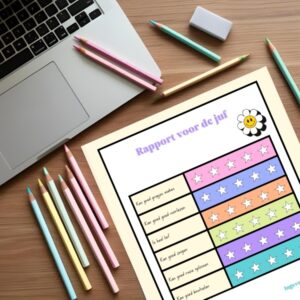 Alternative view of Rapport juf smiley