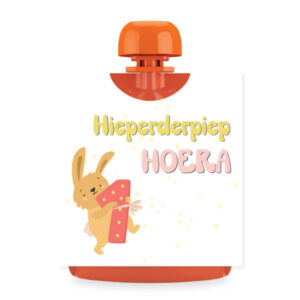 Konijn 1 jaar knijpfruit wikkel