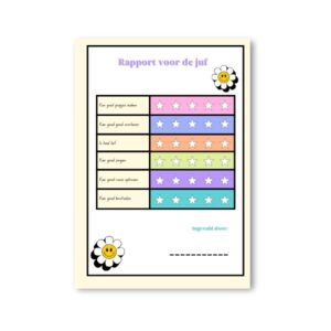 Rapport juf smiley