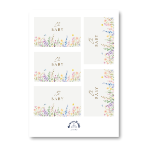 Alternative view of Oh baby bloemen bellenblaaswikkel