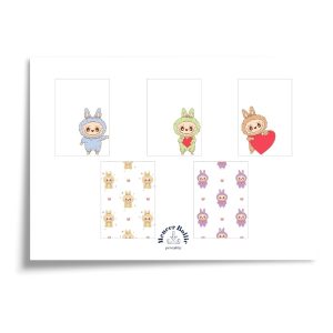 Labubu broodtrommelbriefjes