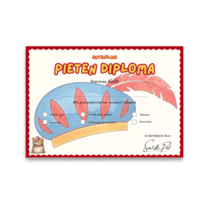 Pieten diploma