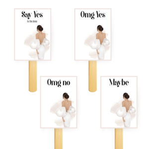 Say yes beige kaarten