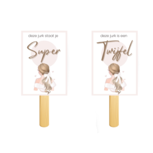 Say yes bride blonde