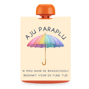 Aju regenboog paraplu knijpfruit