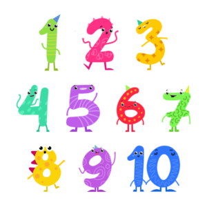 Birthday boy girl getal