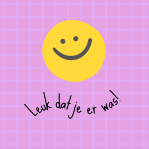 leuk smiley bedanklabels