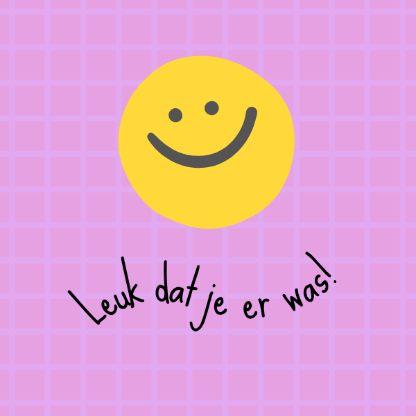 leuk smiley bedanklabels